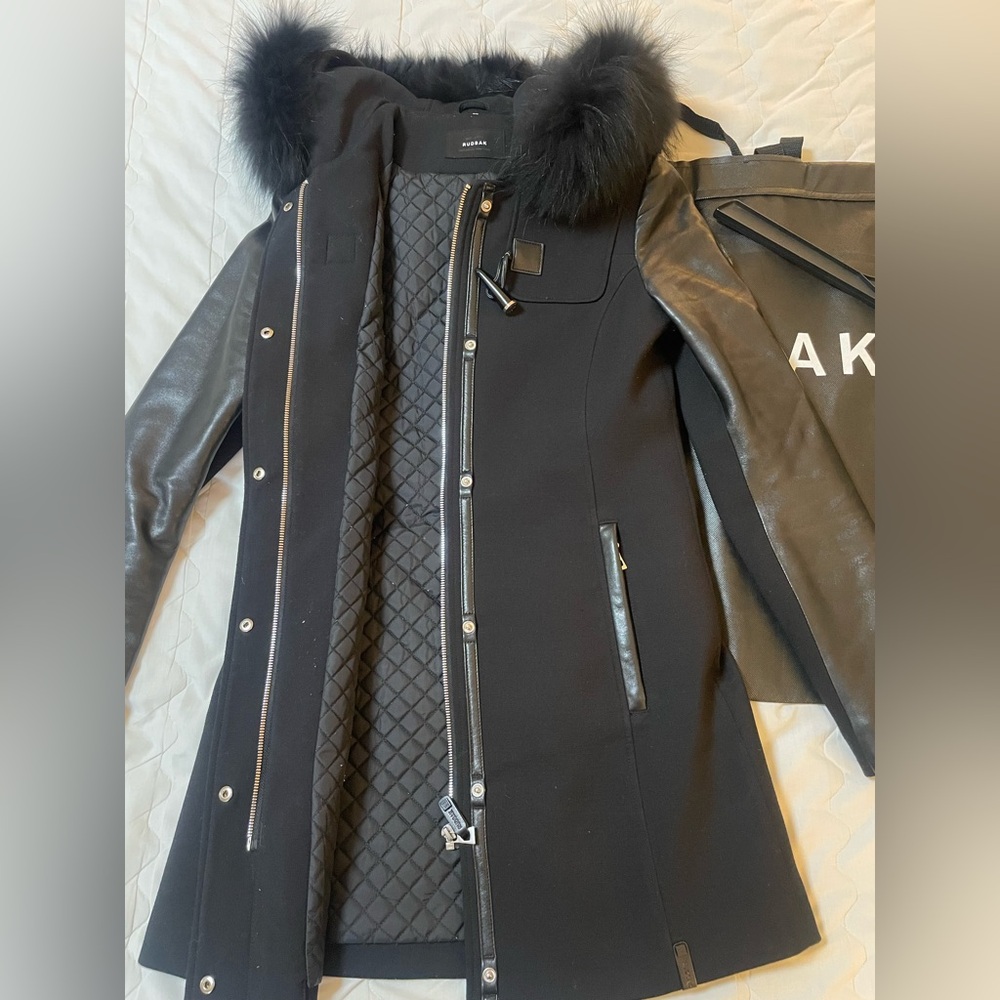 RUDSAK Black Leather Jacket - Picture 6 of 13